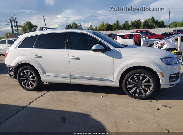 WA1VAAF78JD038089 2018 AUDI Q7 White Սարքավորումների վահանակի տեսք