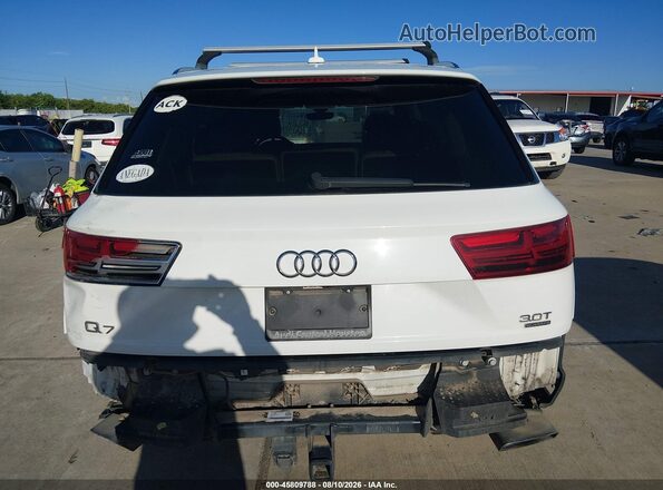 WA1VAAF78JD038089 2018 AUDI Q7 White 