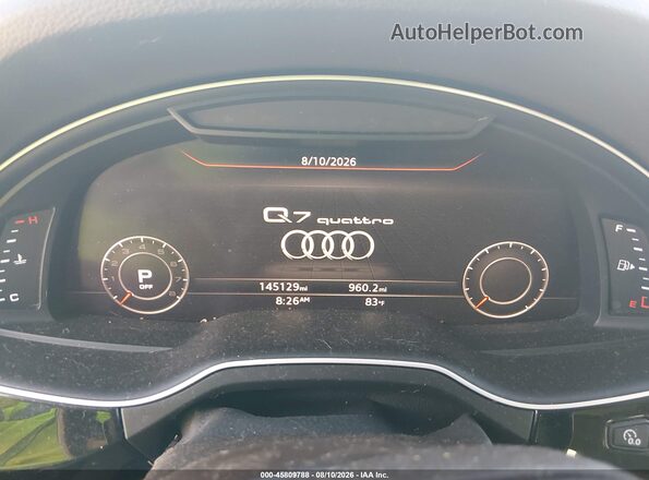WA1VAAF78JD038089 2018 AUDI Q7 White Սալոնի 360 աստիճան տեսք