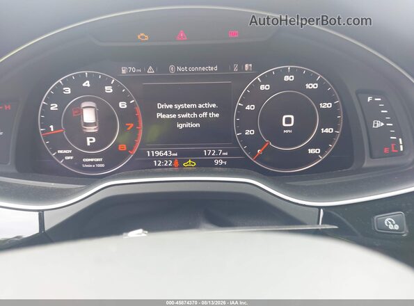 WA1VAAF78JD051702 2018 AUDI Q7 Silver Rear seats view