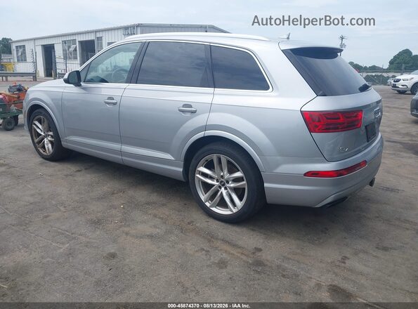 WA1VAAF78JD051702 2018 AUDI Q7 Silver Rear left
