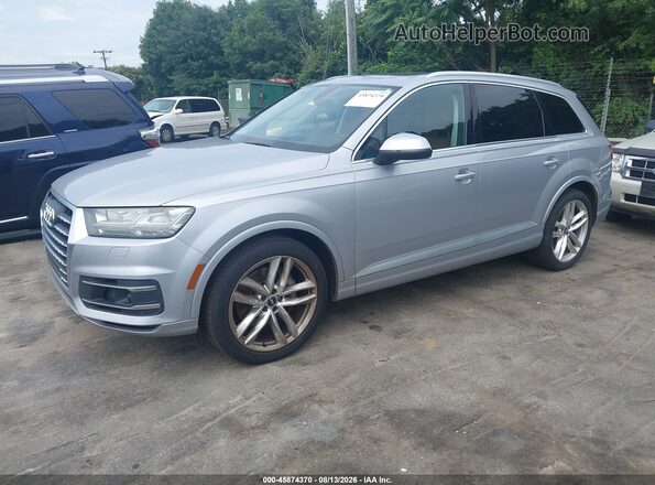 WA1VAAF78JD051702 2018 AUDI Q7 Silver Front left