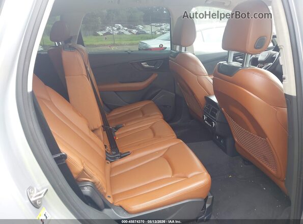 WA1VAAF78JD051702 2018 AUDI Q7 Silver VIN sticker view