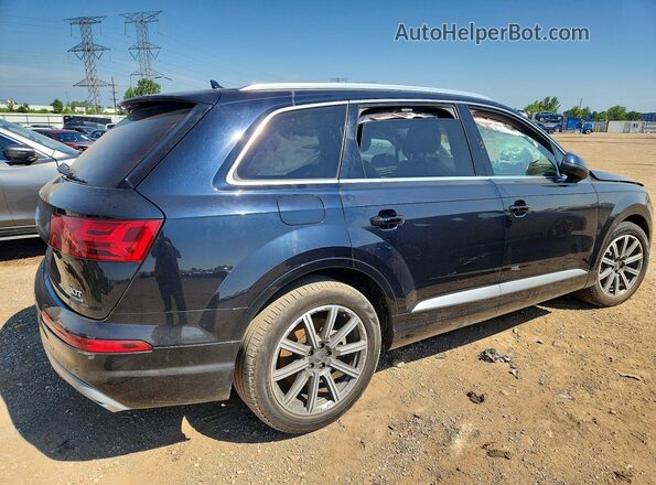 WA1VAAF79HD034174 2017 AUDI Q7 Black Trasero derecho