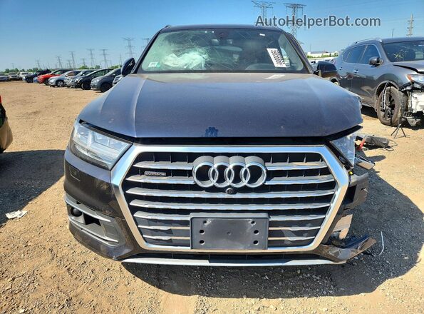 WA1VAAF79HD034174 2017 AUDI Q7 Black Vista frontal