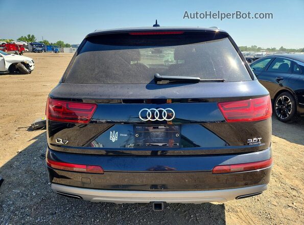 WA1VAAF79HD034174 2017 AUDI Q7 Black Vista trasera