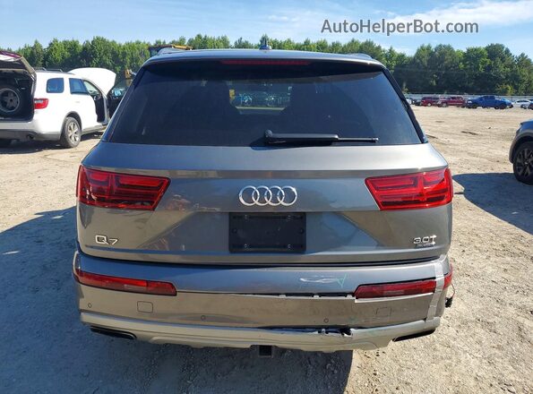 WA1VAAF79JD027988 2018 AUDI Q7 Charcoal Rear view