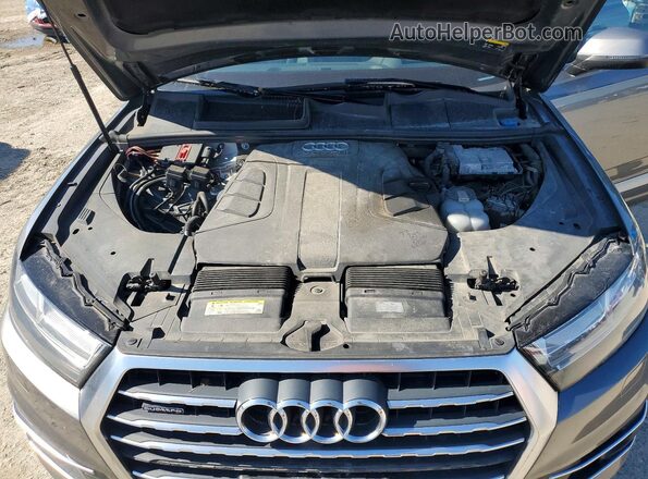WA1VAAF79JD027988 2018 AUDI Q7 Charcoal Engine compartment view