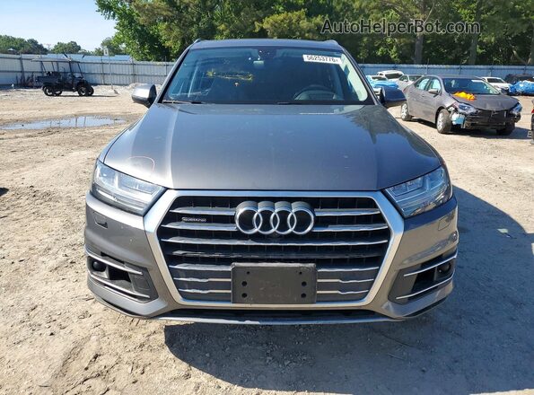 WA1VAAF79JD027988 2018 AUDI Q7 Charcoal Front view