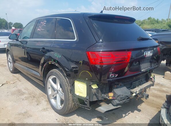 WA1VAAF79KD023411 2019 AUDI Q7 Black Հետևի ձախ