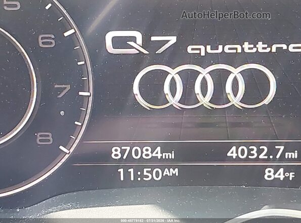 WA1VAAF79KD023411 2019 AUDI Q7 Black 