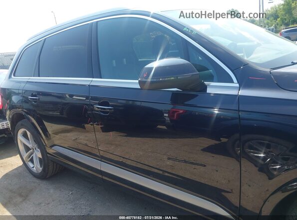 WA1VAAF79KD023411 2019 AUDI Q7 Black Սալոնի հետևի տեսք