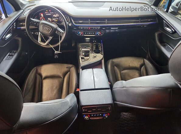 WA1VAAF7XHD006707 2017 AUDI Q7 White Առջևի վահանակի տեսք