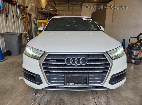 WA1VAAF7XHD006707 2017 AUDI Q7 White Դիմացի տեսք