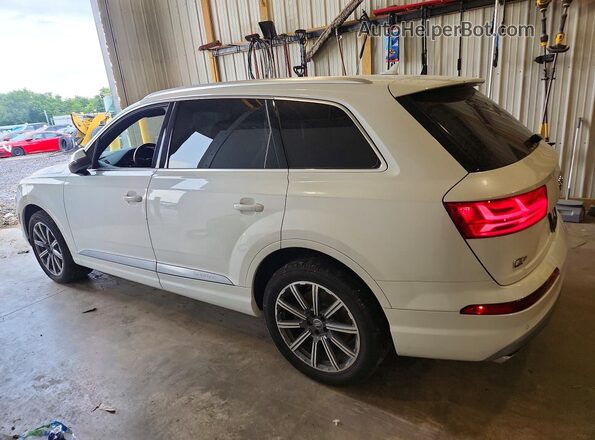 WA1VAAF7XHD006707 2017 AUDI Q7 White Հետևի ձախ