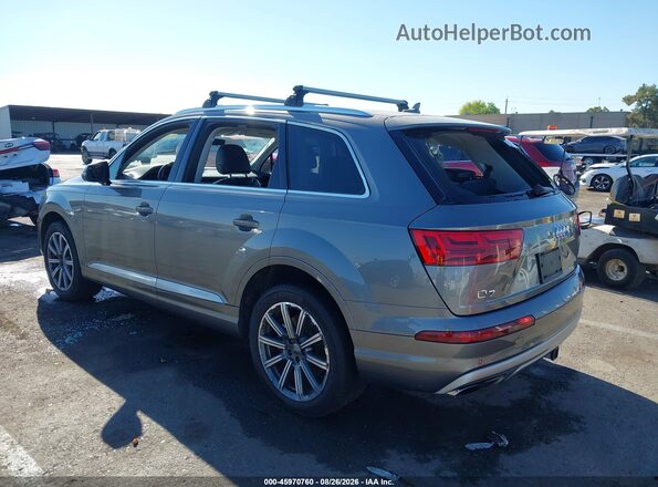 WA1VAAF7XHD023880 2017 AUDI Q7 Gray Trasero izquierdo