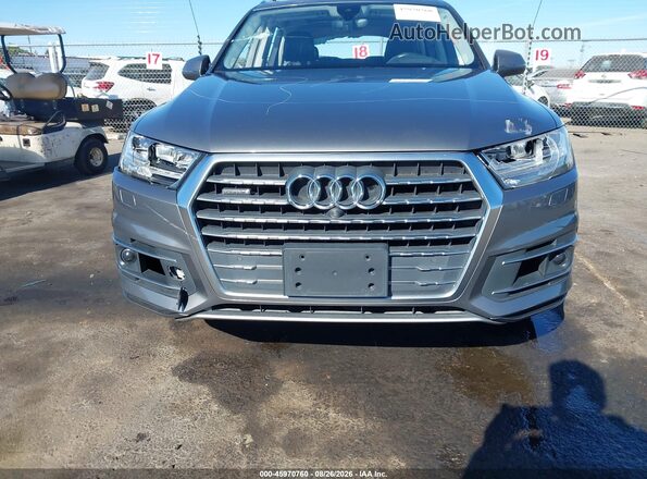 WA1VAAF7XHD023880 2017 AUDI Q7 Gray Vista del cuadro de instrumentos