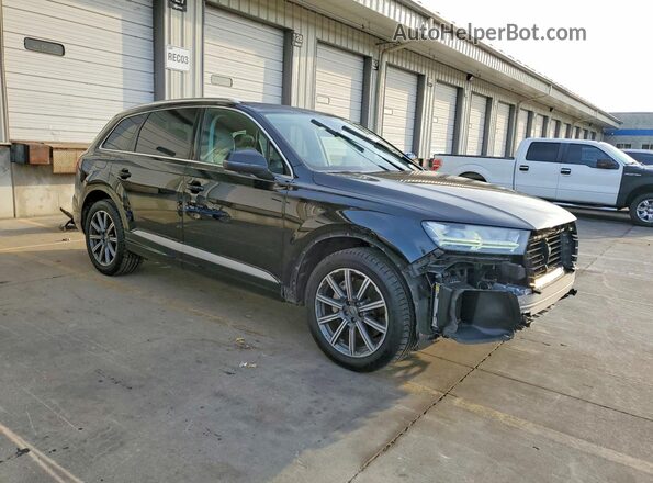 WA1VAAF7XHD030375 2017 AUDI Q7 Black Front right