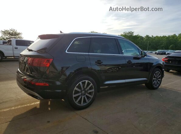 WA1VAAF7XHD030375 2017 AUDI Q7 Black Rear right