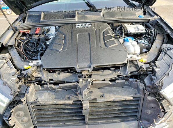 WA1VAAF7XHD030375 2017 AUDI Q7 Black Engine compartment view