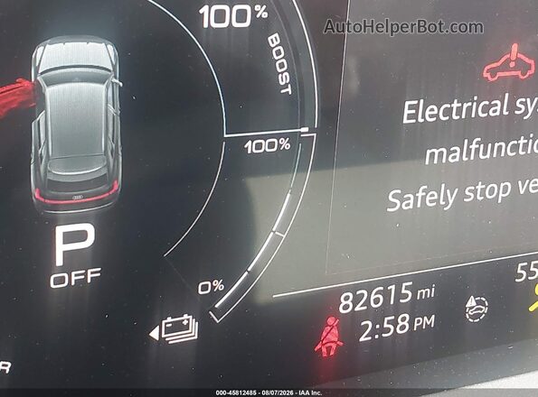 WA1VAAGE9KB005824 2019 AUDI E-TRON Gray Հետևի նստատեղերի տեսք