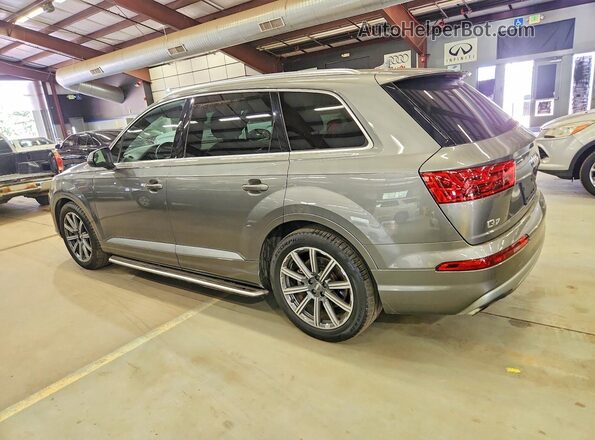 WA1VABF72JD009581 2018 AUDI Q7 Gray Rear left