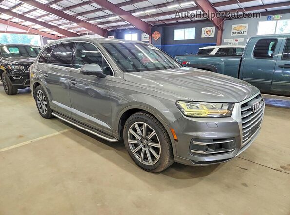WA1VABF72JD009581 2018 AUDI Q7 Gray Front right