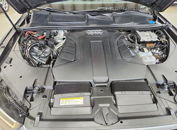 WA1VABF72JD009581 2018 AUDI Q7 Gray Engine compartment view