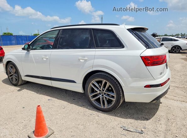 WA1VABF77HD044692 2017 AUDI Q7 White Rear left