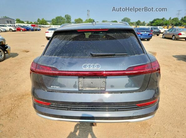 WA1VABGE4KB018762 2019 AUDI E-TRON Gray Հետևի տեսք