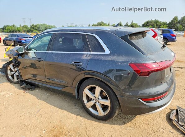 WA1VABGE4KB018762 2019 AUDI E-TRON Gray Հետևի ձախ