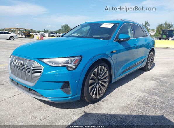 WA1VABGE5KB008242 2019 AUDI E-TRON Blue Vista tres cuartos delantera izquierda