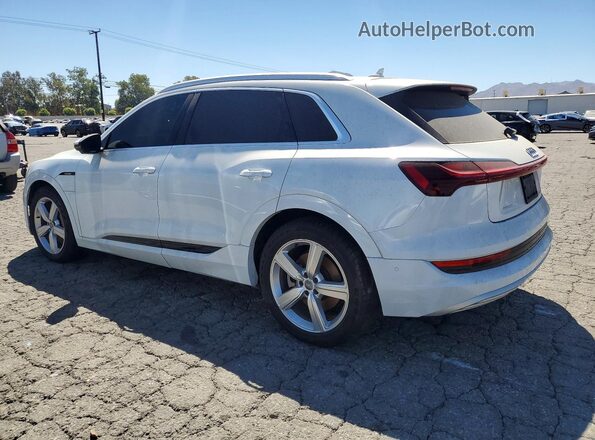 WA1VABGE5KB014672 2019 AUDI E-TRON White უკანა მარცხენა