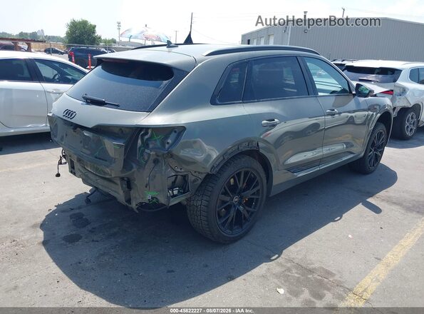 WA1VABGE8PB025270 2023 AUDI E-TRON Зеленый Задняя правая четверть