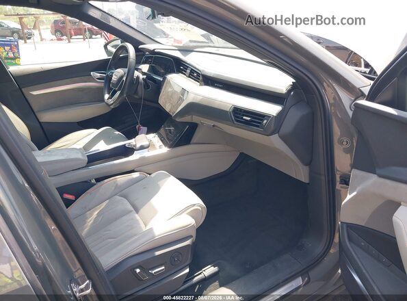 WA1VABGE8PB025270 2023 AUDI E-TRON Зеленый Вид салона спереди