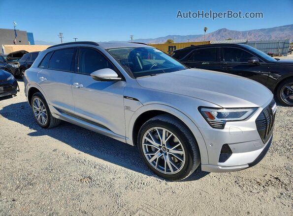 WA1VABGEXMB010720 2021 AUDI E-TRON Silver Առջևի աջ