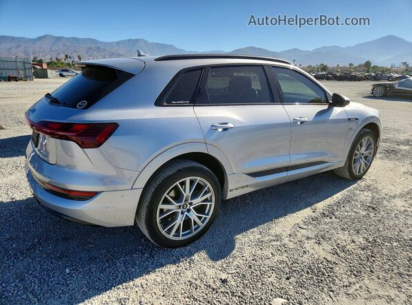 WA1VABGEXMB010720 2021 AUDI E-TRON Silver Հետևի աջ