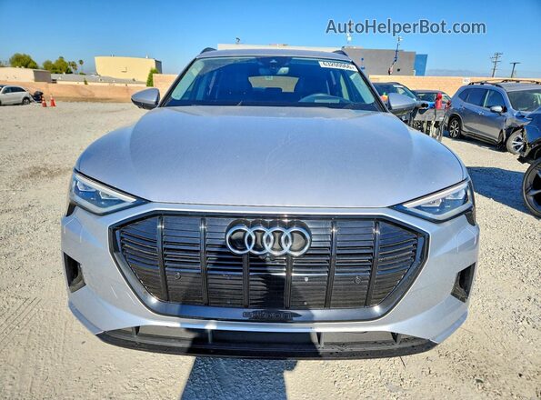 WA1VABGEXMB010720 2021 AUDI E-TRON Silver Դիմացի տեսք