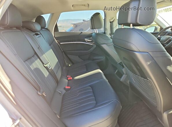 WA1VABGEXMB010720 2021 AUDI E-TRON Silver Սալոնի հետևի տեսք