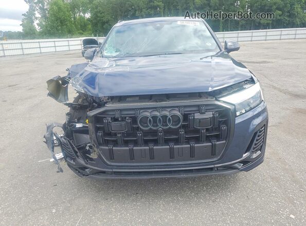 WA1VVBF76SD028432 2025 AUDI Q7 Blue Widok z przodu