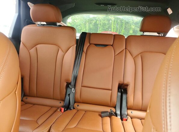WA1VVBF76SD028432 2025 AUDI Q7 Blue Widok tylnych siedzeń