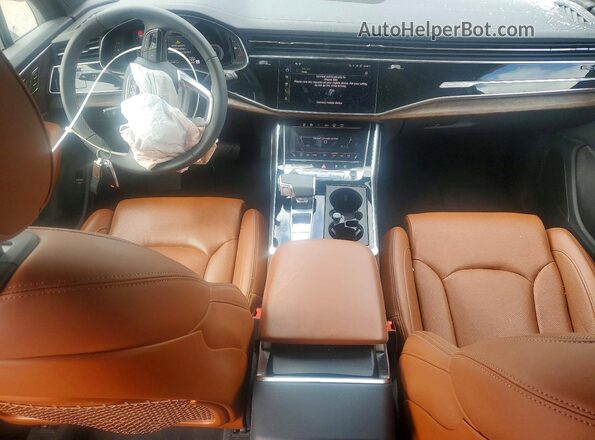 WA1VVBF76SD028432 2025 AUDI Q7 Blue Widok deski rozdzielczej