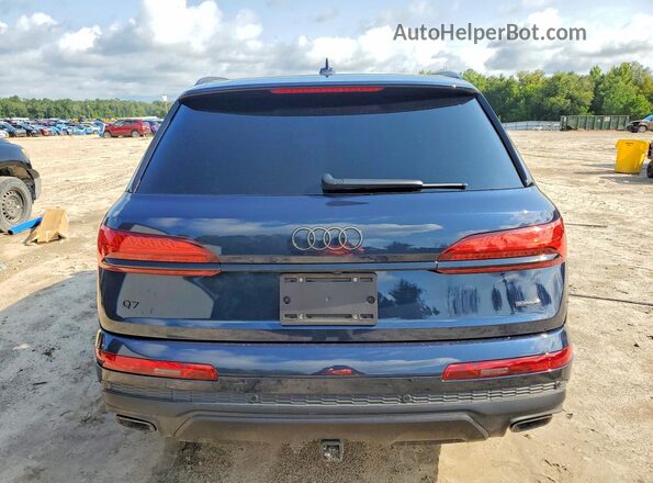 WA1VVBF79SD026299 2025 AUDI Q7 Blue უკანა ხედი