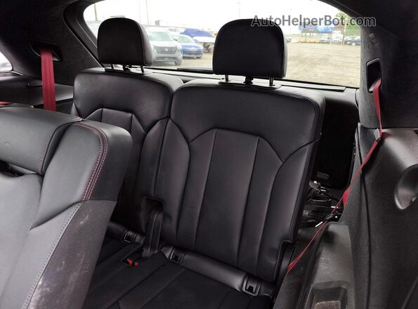 WA1VWBF75SD005320 2025 AUDI SQ7 Black Engine compartment view
