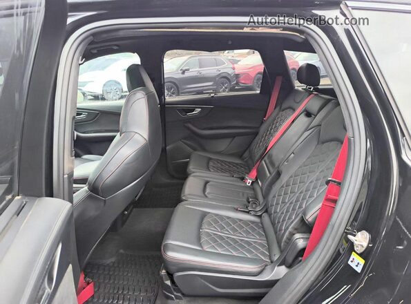 WA1VWBF75SD005320 2025 AUDI SQ7 Black Rear seats view