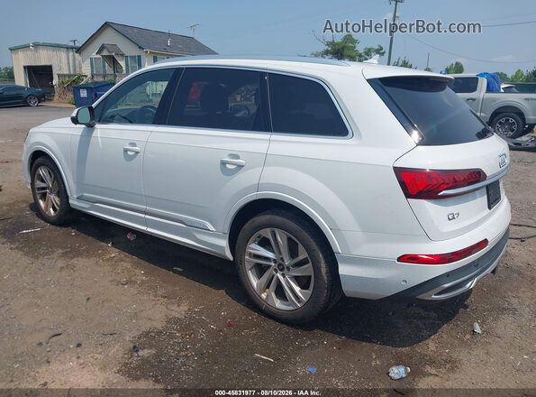 WA1VXAF70MD018034 2021 AUDI Q7 Белый Задняя левая четверть
