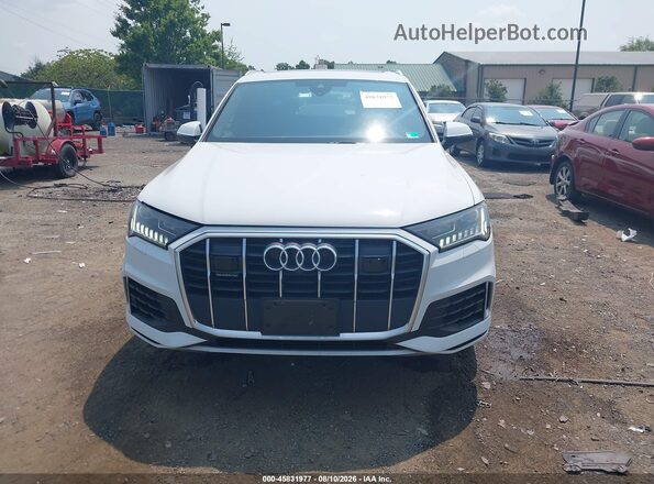 WA1VXAF70MD018034 2021 AUDI Q7 Белый Вид щитка приборов
