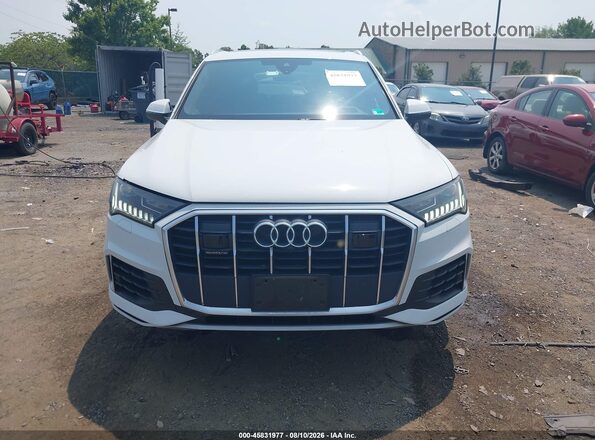 WA1VXAF70MD018034 2021 AUDI Q7 Белый Вид спереди