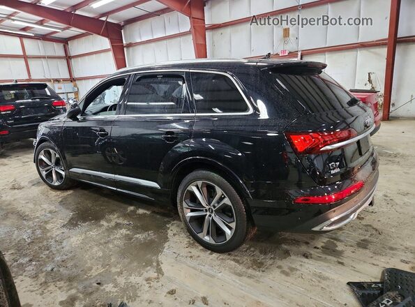 WA1VXAF77MD024994 2021 AUDI Q7 Black Հետևի ձախ