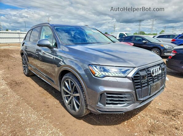 WA1VXAF79MD020381 2021 AUDI Q7 Gray Delantero derecho